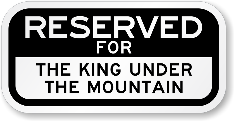 reserved-for-king-humorous-sign-k-0399